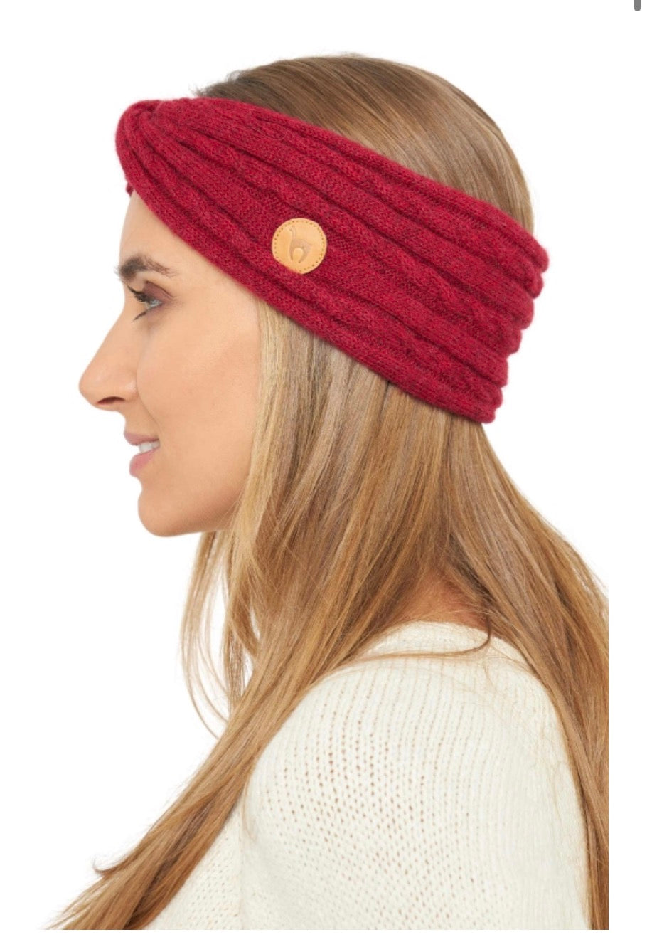 Alpaka Stirnband SUAVE Twist