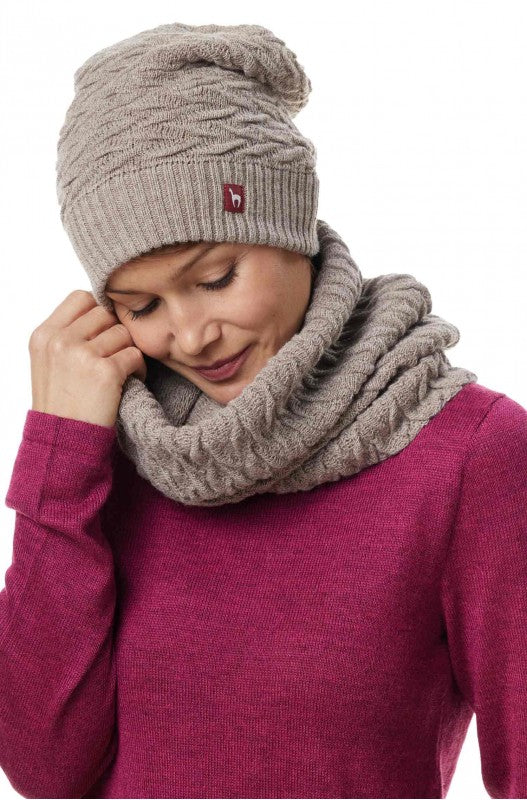 Alpaka Beret Mütze BIESEN