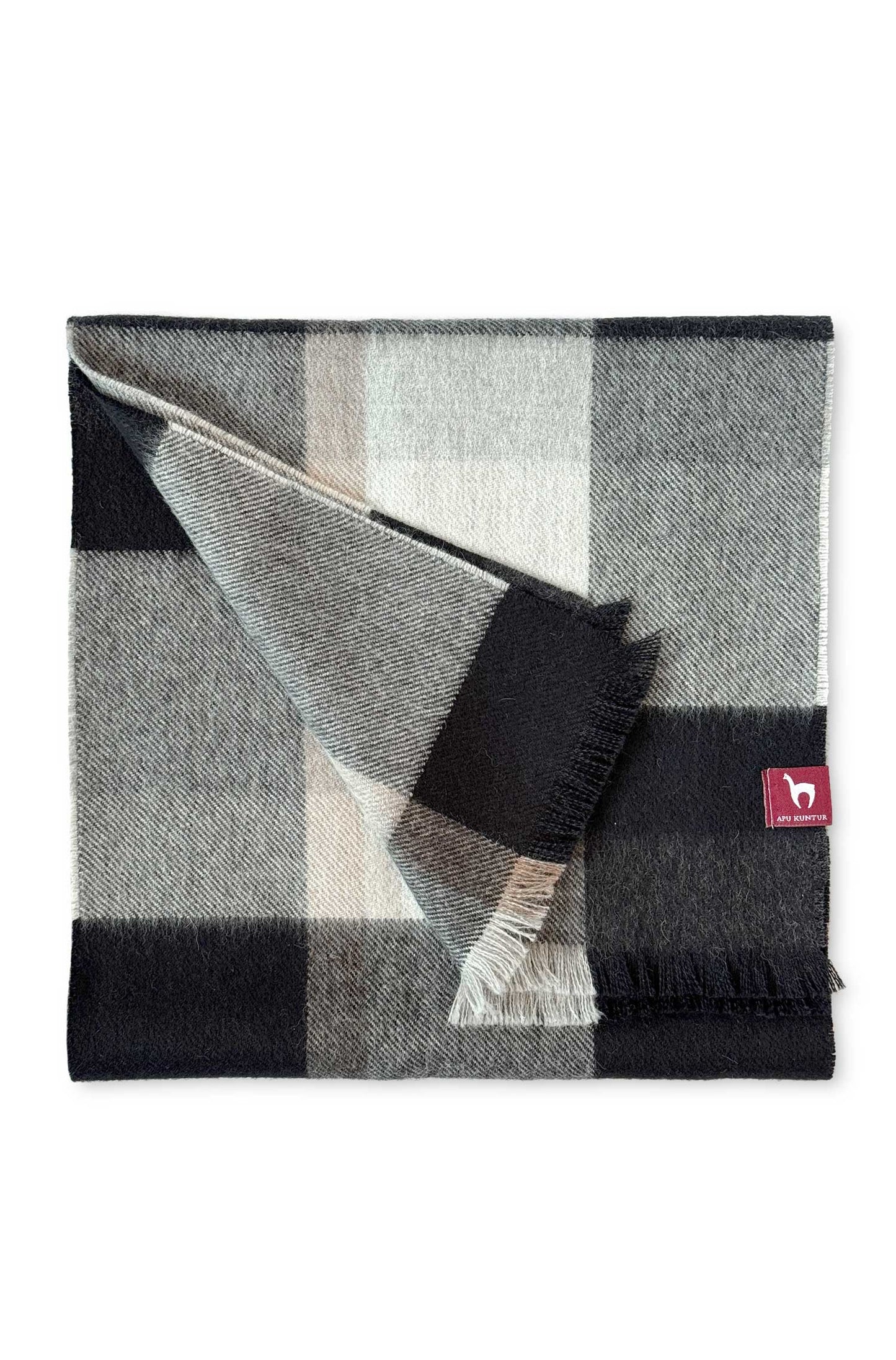 Alpaka Webschal BABY CUADRO UNO