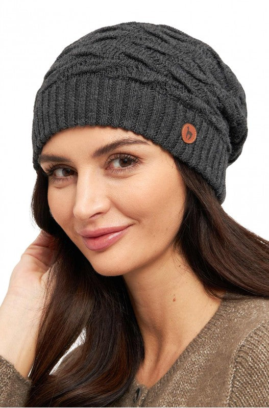 Alpaka Beret Mütze BIESEN