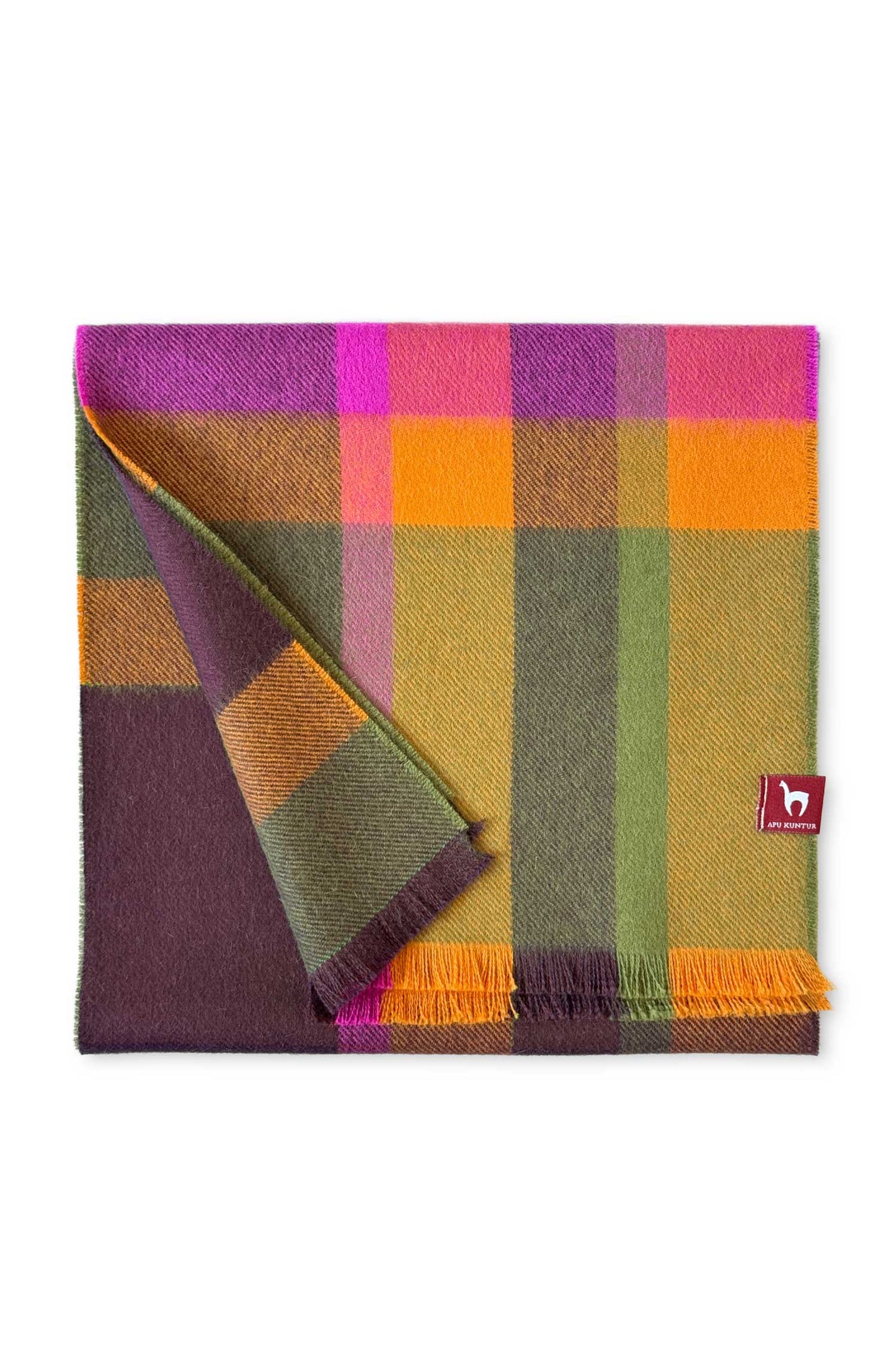 Alpaka Webschal BABY CUADRO DOS